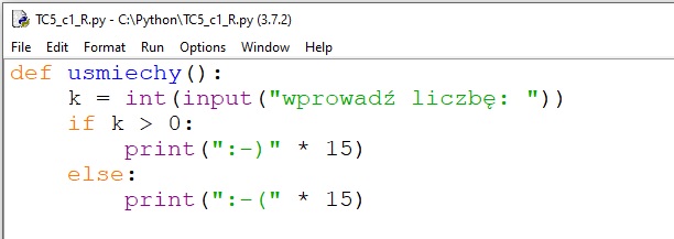 Więcej na temat stosowania funkcji w językach C++ i Python ...