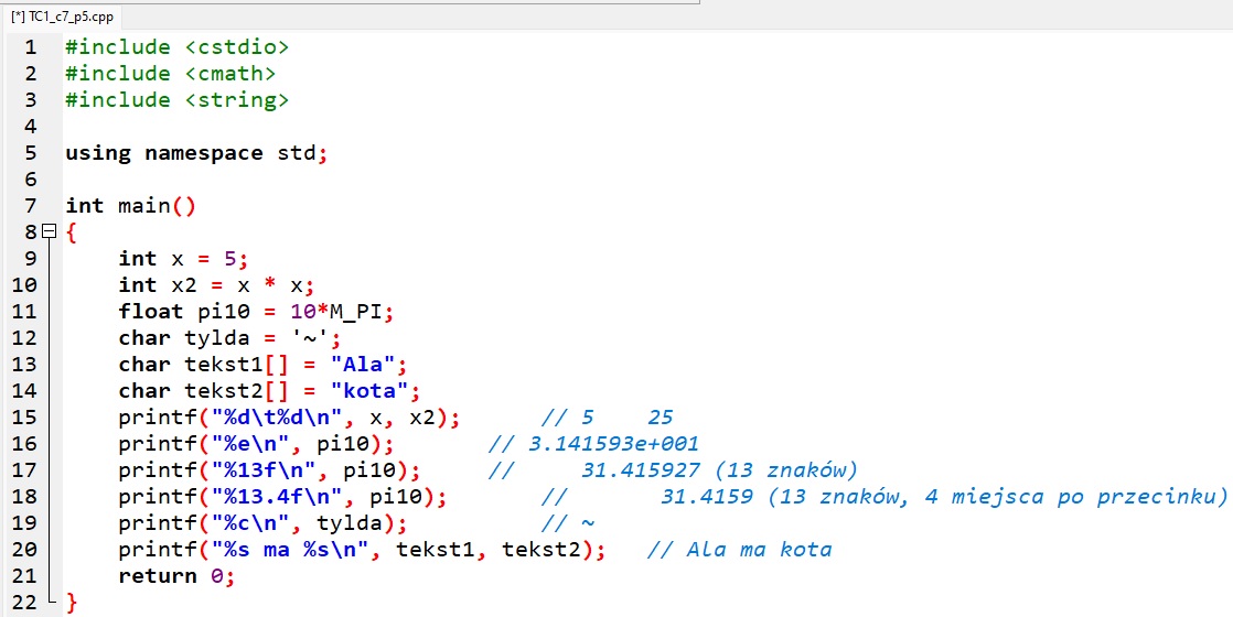 Temat C2. Wybrane struktury danych w językach C++ i Python ...
