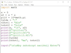 Temat C2. Wybrane struktury danych w językach C++ i Python ...